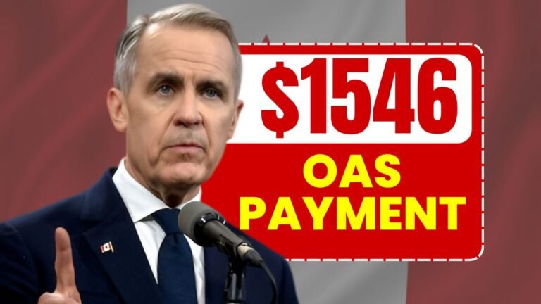 $1546 OAS Payment June 2025