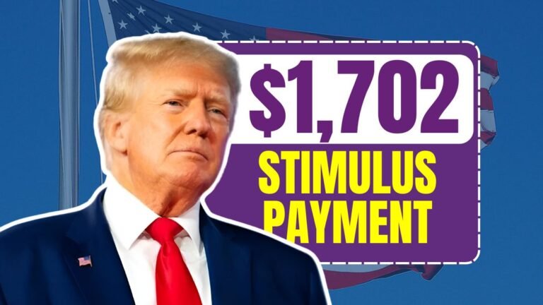 $1,702 Stimulus Payment for Everyone