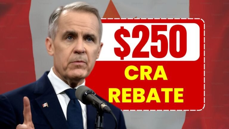 $250 CRA Rebate 2025: Who will get direct benefit? Know full details