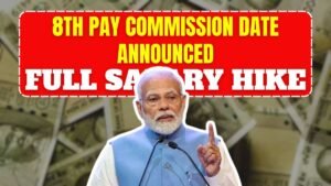 8th Pay Commission Date Announced – Full Salary Hike Table from Level 1 to Level 18 Employees Released
