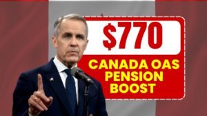 July 2025: Canada’s $770 OAS Pension Raise Explained