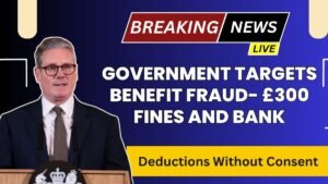 Government Targets Benefit Fraud- £300 Fines and Bank Deductions Without Consent