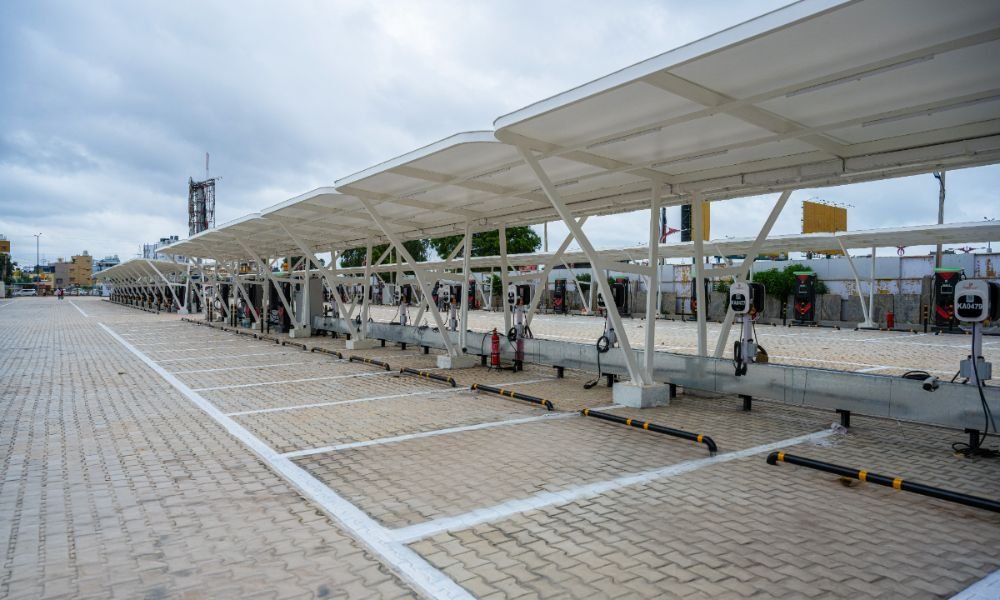 India’s Largest EV Charging Hub Launched by ChargeZone in Bangalore