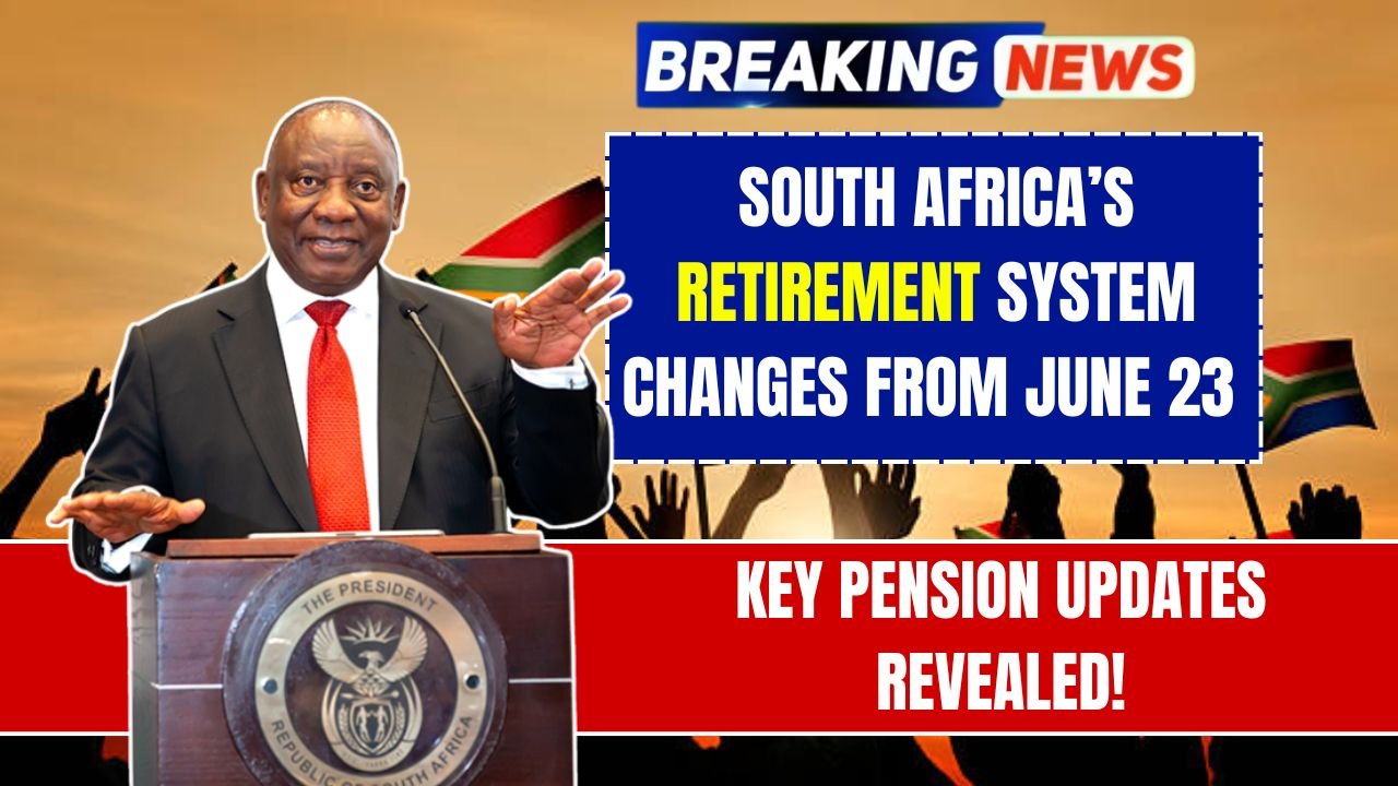 South Africa’s Retirement System Changes from June 23 – Key Pension Updates Revealed!